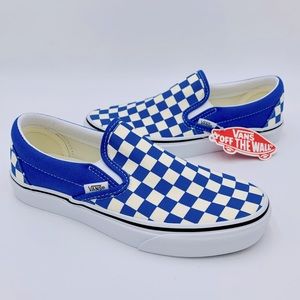 VANS CLASSIC SLIP-ON Nebulas Blue Checkerboard